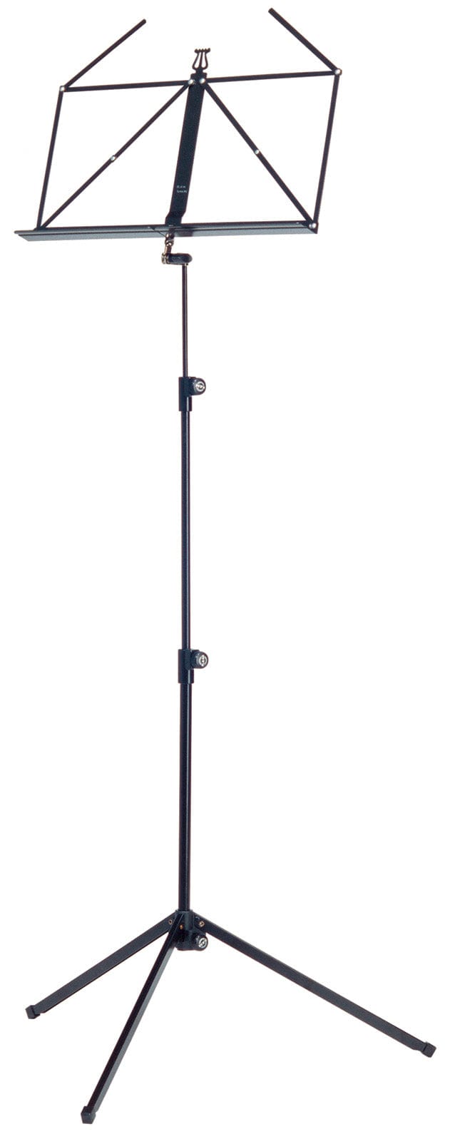 K&M 10050.000.55 Adjustable 3 Piece Music Stand - Black - Solotech