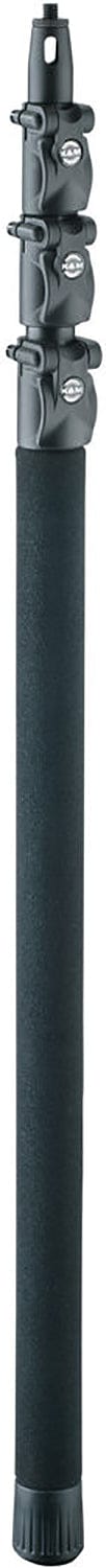 K&M 23781.500.55 Microphone Fishing Pole - Carbon - Length 23.62 to 65.94" - Black - PSSL ProSound and Stage Lighting