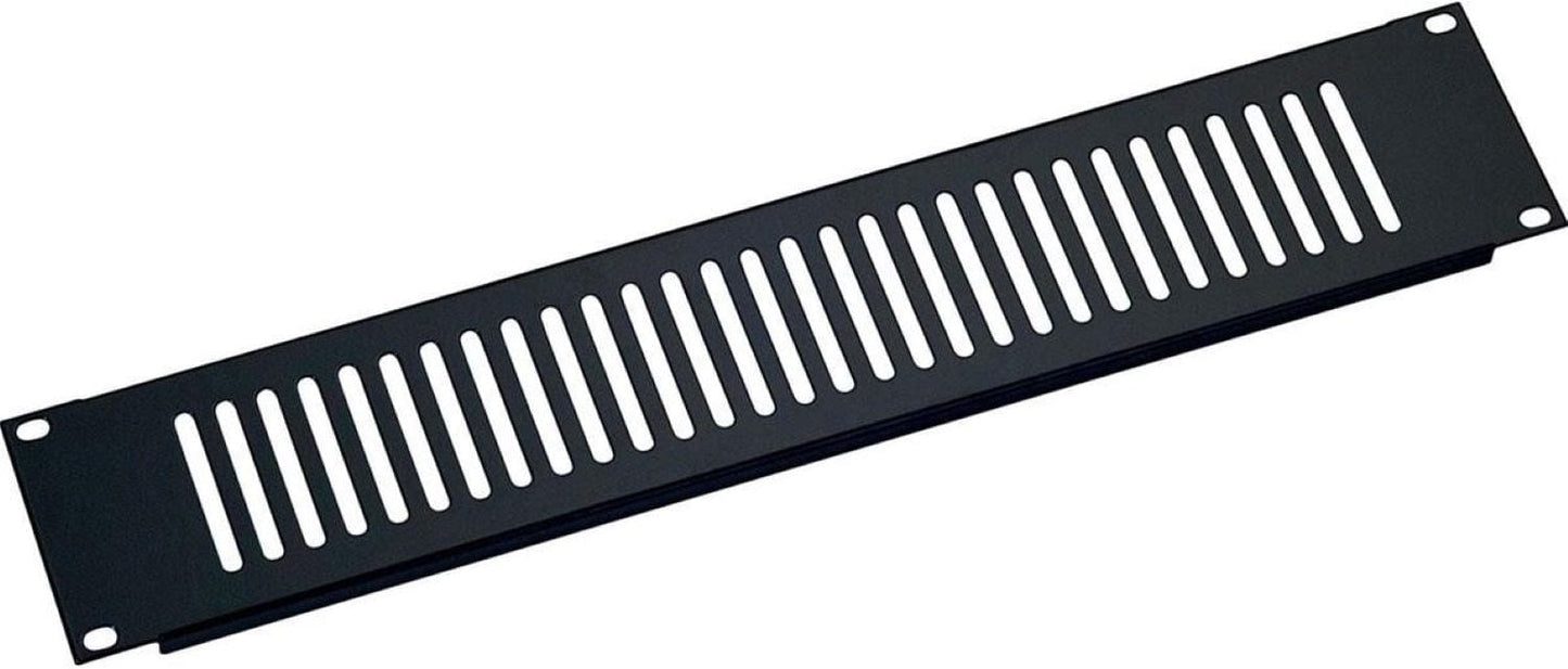 K&M 28451.000.55 Ventilation Panel - 1 Space - Black - PSSL ProSound and Stage Lighting