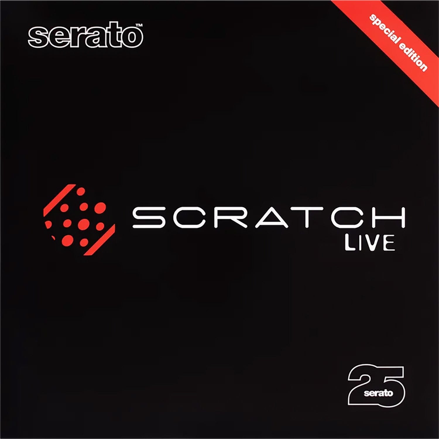 Serato SCV-SP-ANN-25 Scratch Live Control 12-Inch Control Vinyl - 25th  Anniversary - Blind Box