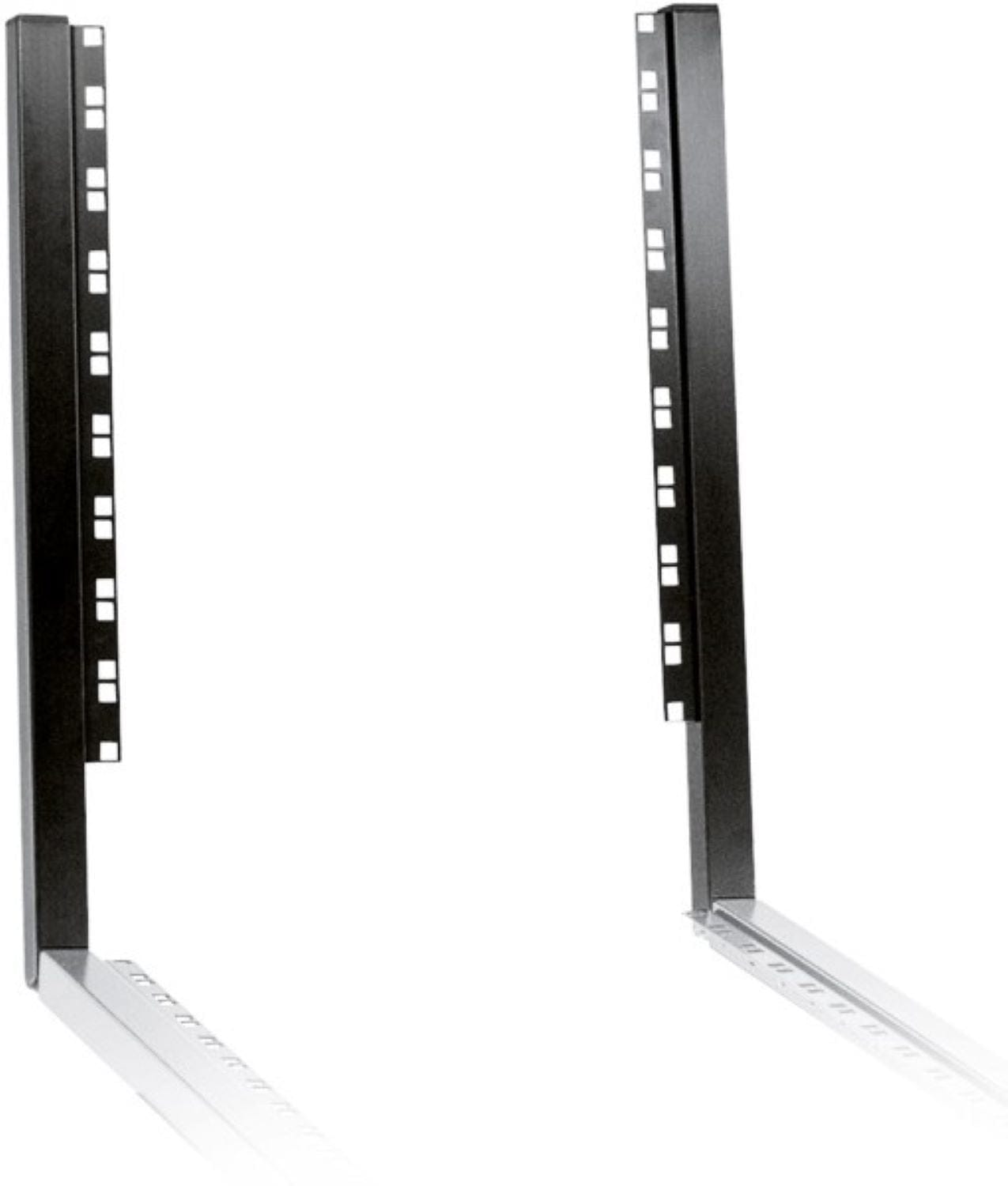 K&M 42021.000.55 Extender Brackets - 9 Space Units - Black - PSSL ProSound and Stage Lighting