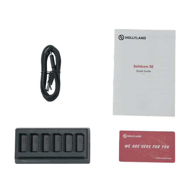 Hollyland HL-CBS01 6-Slot Charging Base