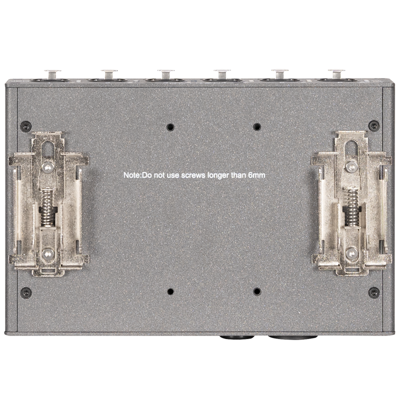 Elation NS8 Obsidian Netron Network Switch - 8-Port Gigabit - Managed - 120 Watt - 6-Port POE