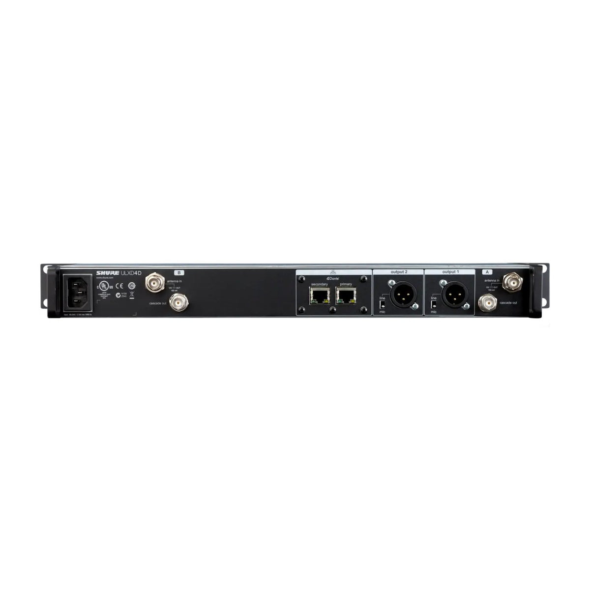Shure ULXD4DGV=-G57 Wireless Receiver, Dual