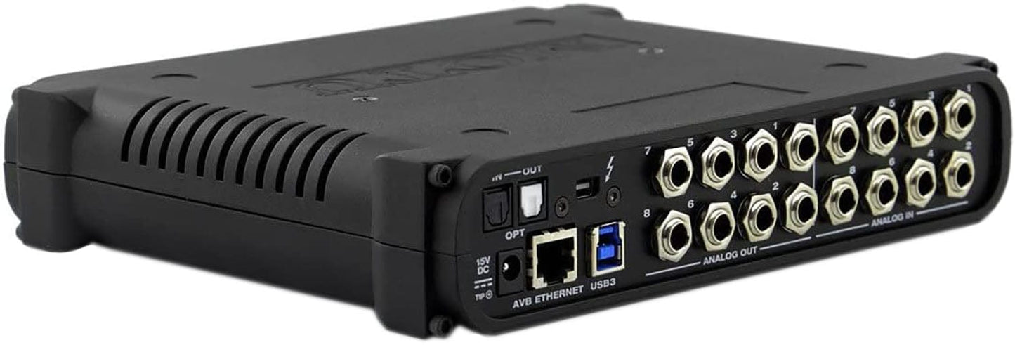 MOTU 8A Thunderbolt / USB3 / AVB Ethernet Audio Interface with DSP and Mixing - PSSL ProSound and Stage Lighting