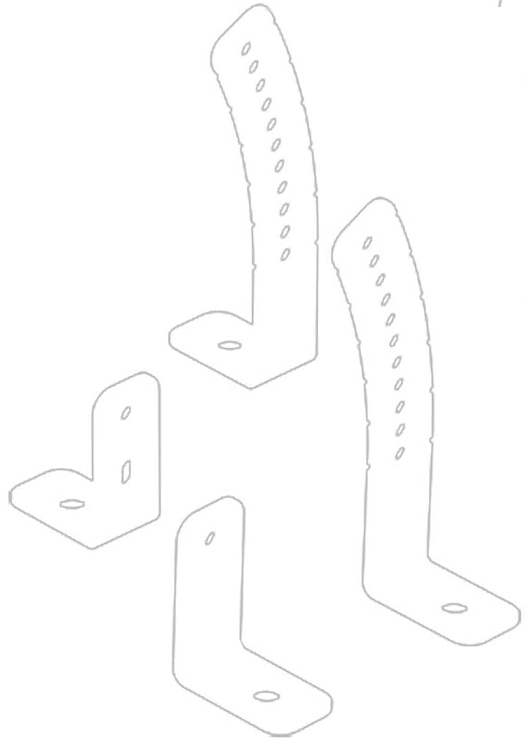 L-Acoustics A10i-TILTBRACKETW Angled Fastening Bracket for A10iW Speaker - White - PSSL ProSound and Stage Lighting