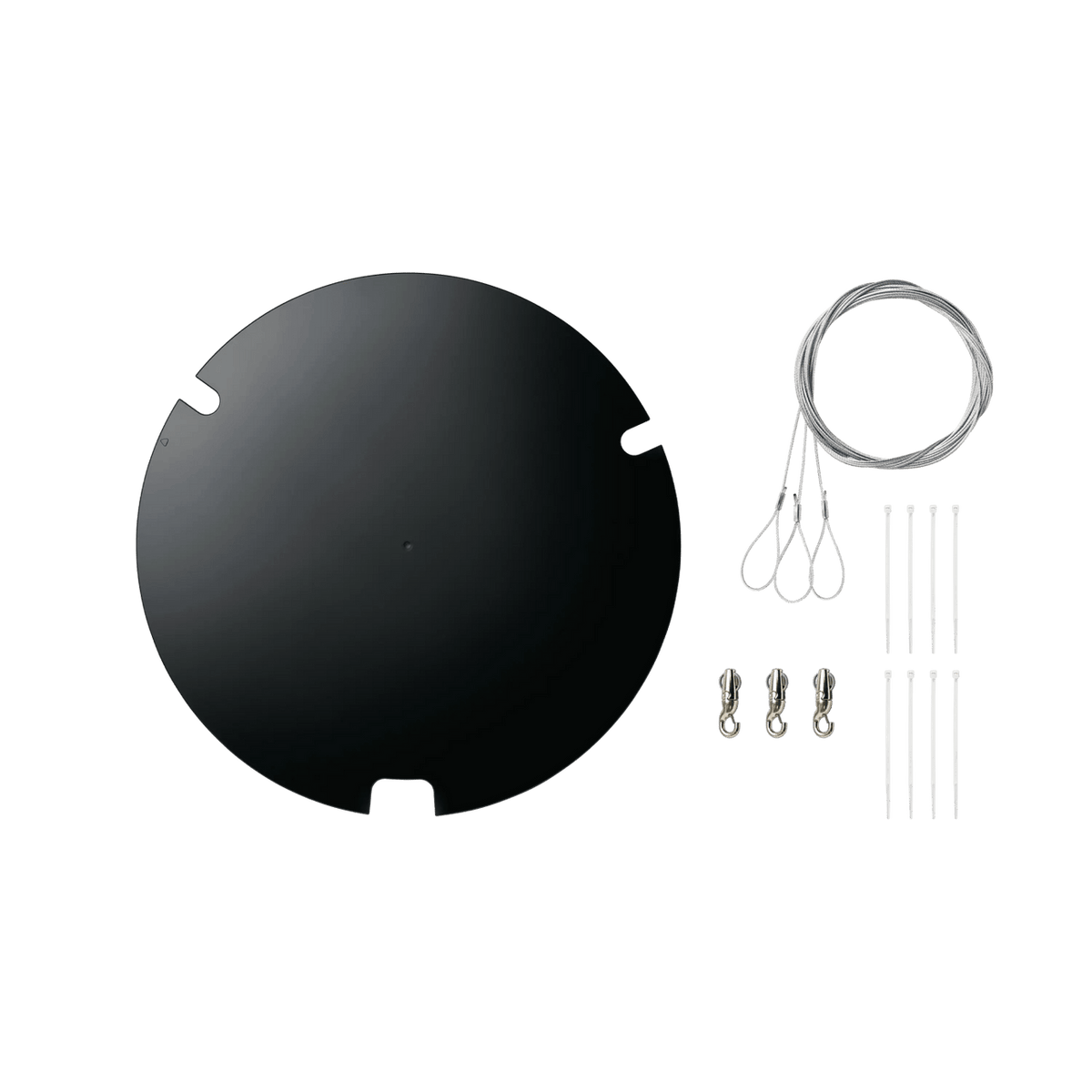 Shure A900B-R-GM Gripple Mount Kit, Round, Black Cover