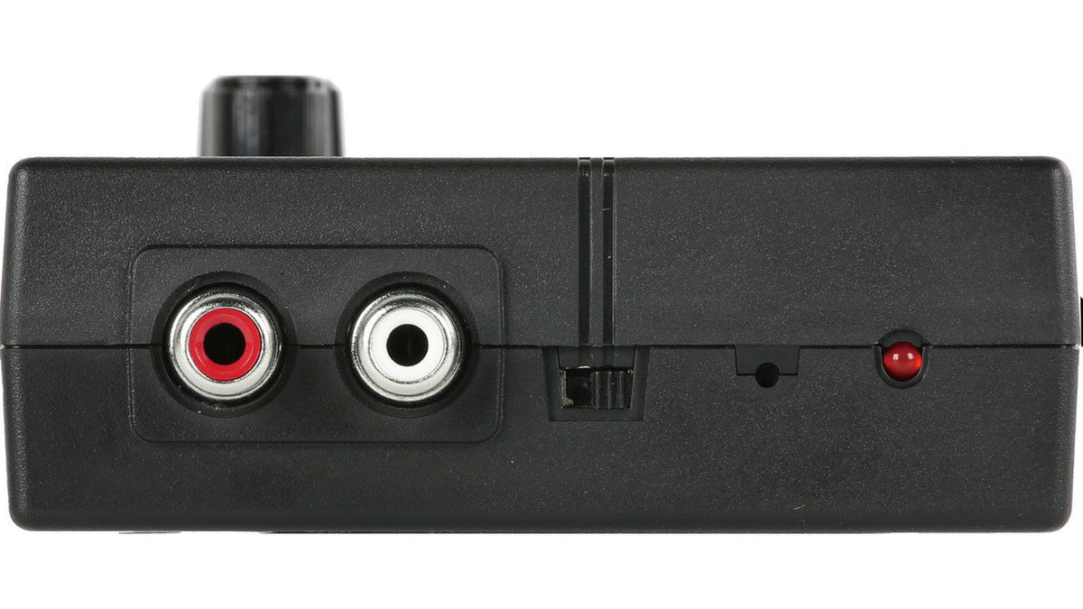 Datavideo AD-10 Audio Delay Box to synchronize video and audio with microphone input. It supports 1 channel. Delay time is from 0~400 ms.