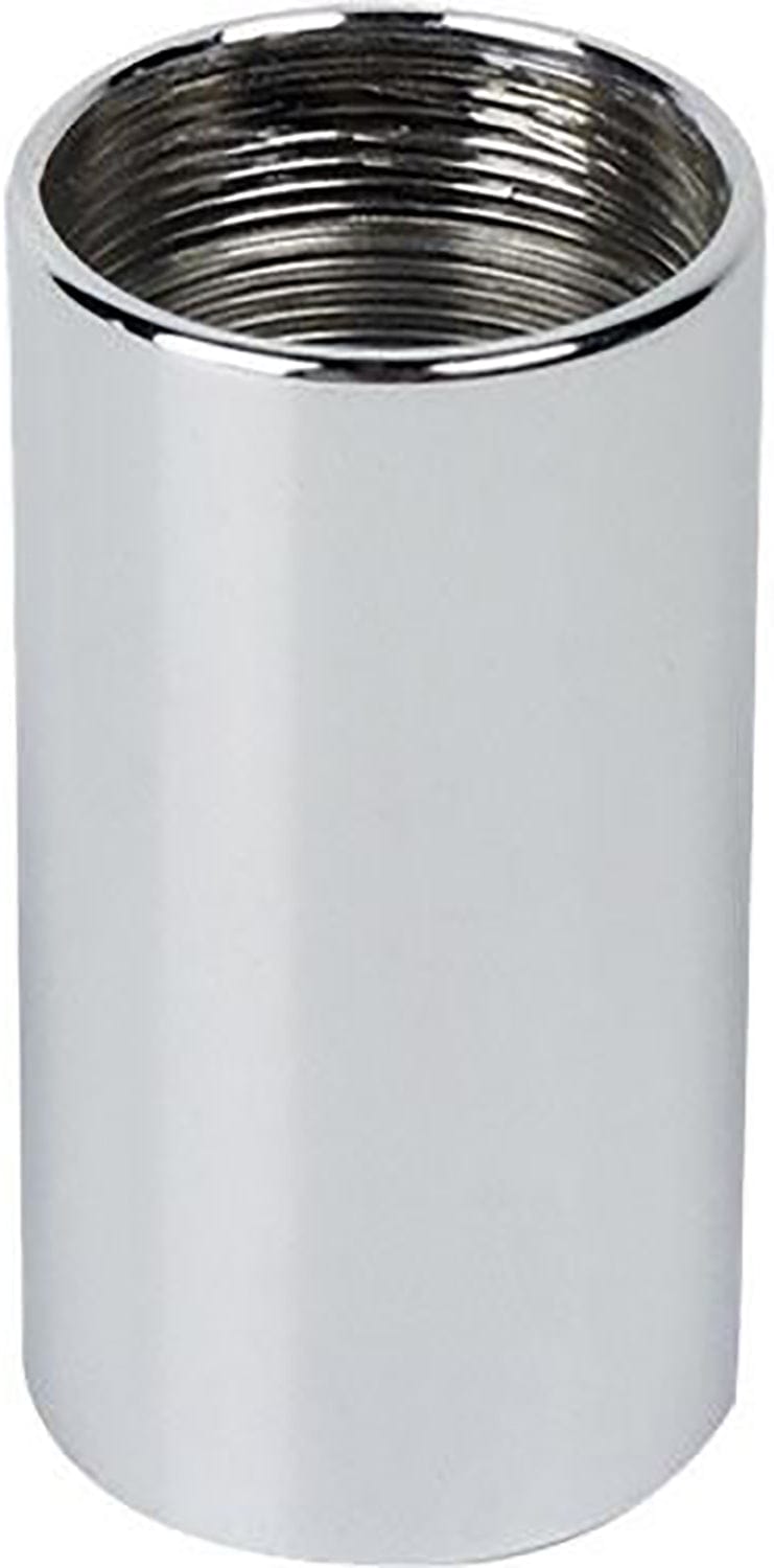 AtlasIED AD-6B Female Coupling Adapter - 7/8 Inch - 27 Thread - Chrome - PSSL ProSound and Stage Lighting