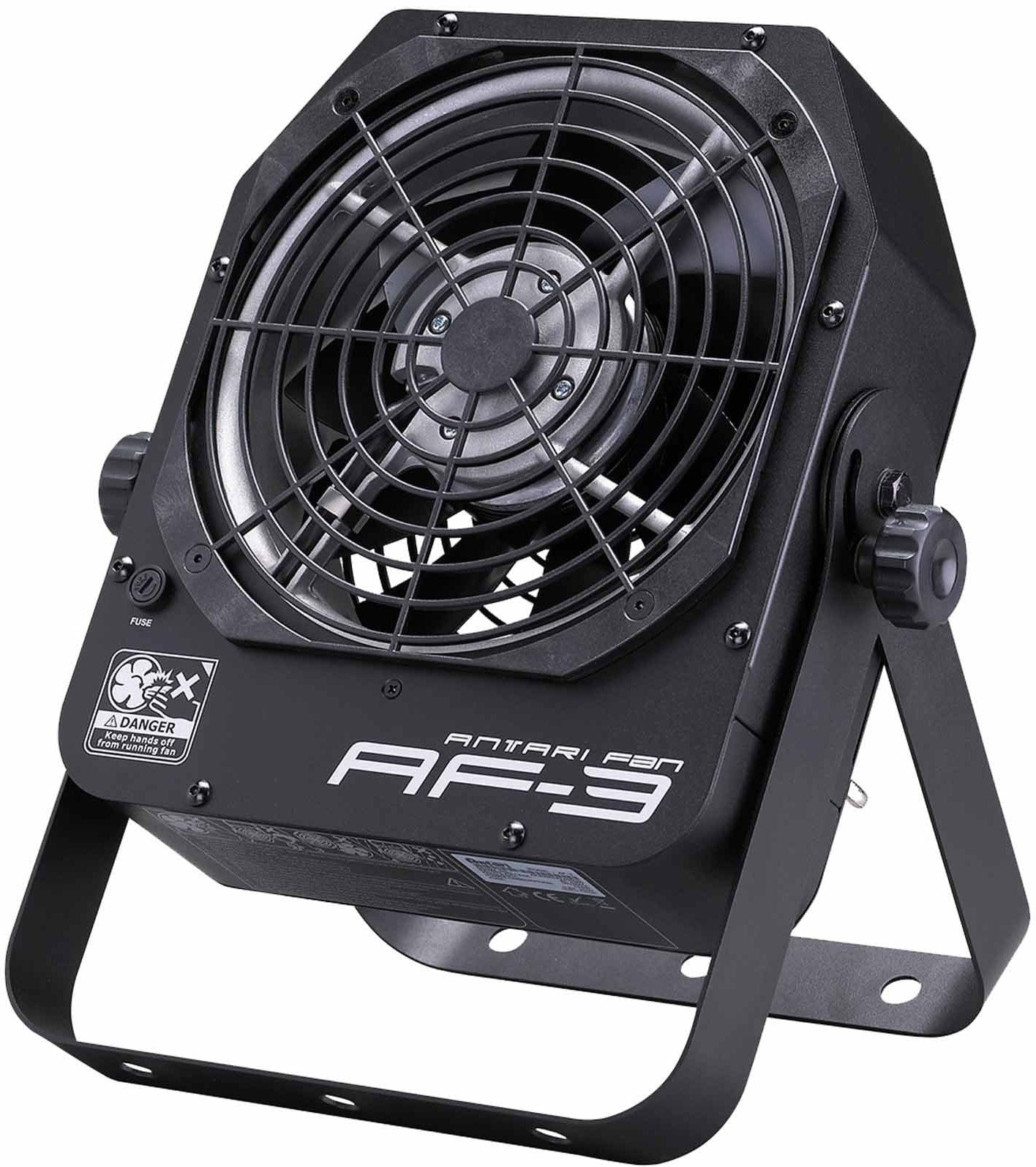 Antari AF-3X Compact Lightweight Variable Speed DMX Fan – Solotech