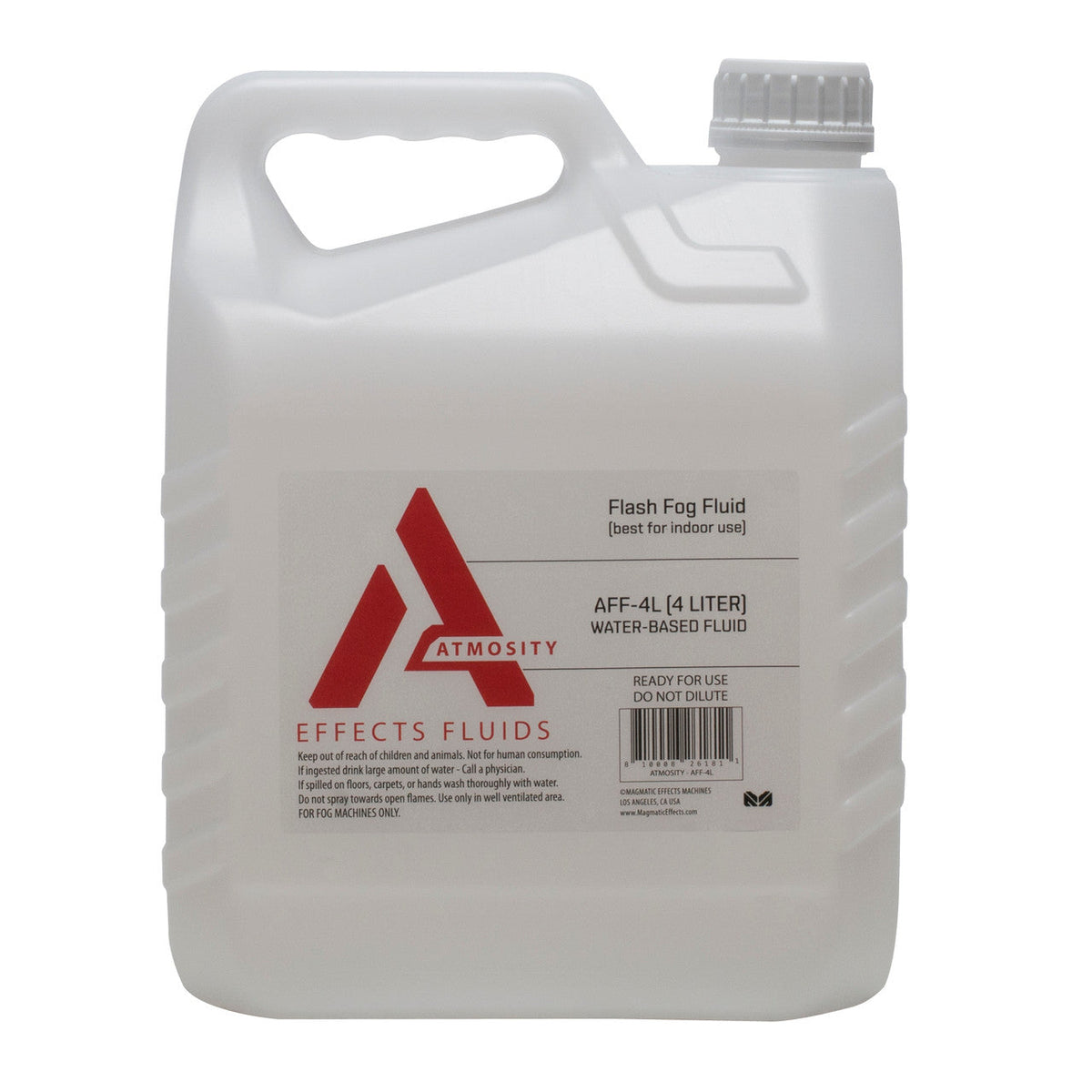Elation AFF-4L Quick Fog Fluid AFF-4L Quick Fog Fluid; Dissolving