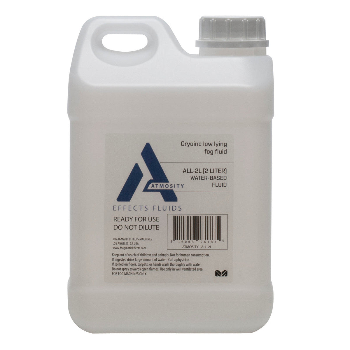 Elation ALL-2L Low Fog Fluid; Cryonic low lying