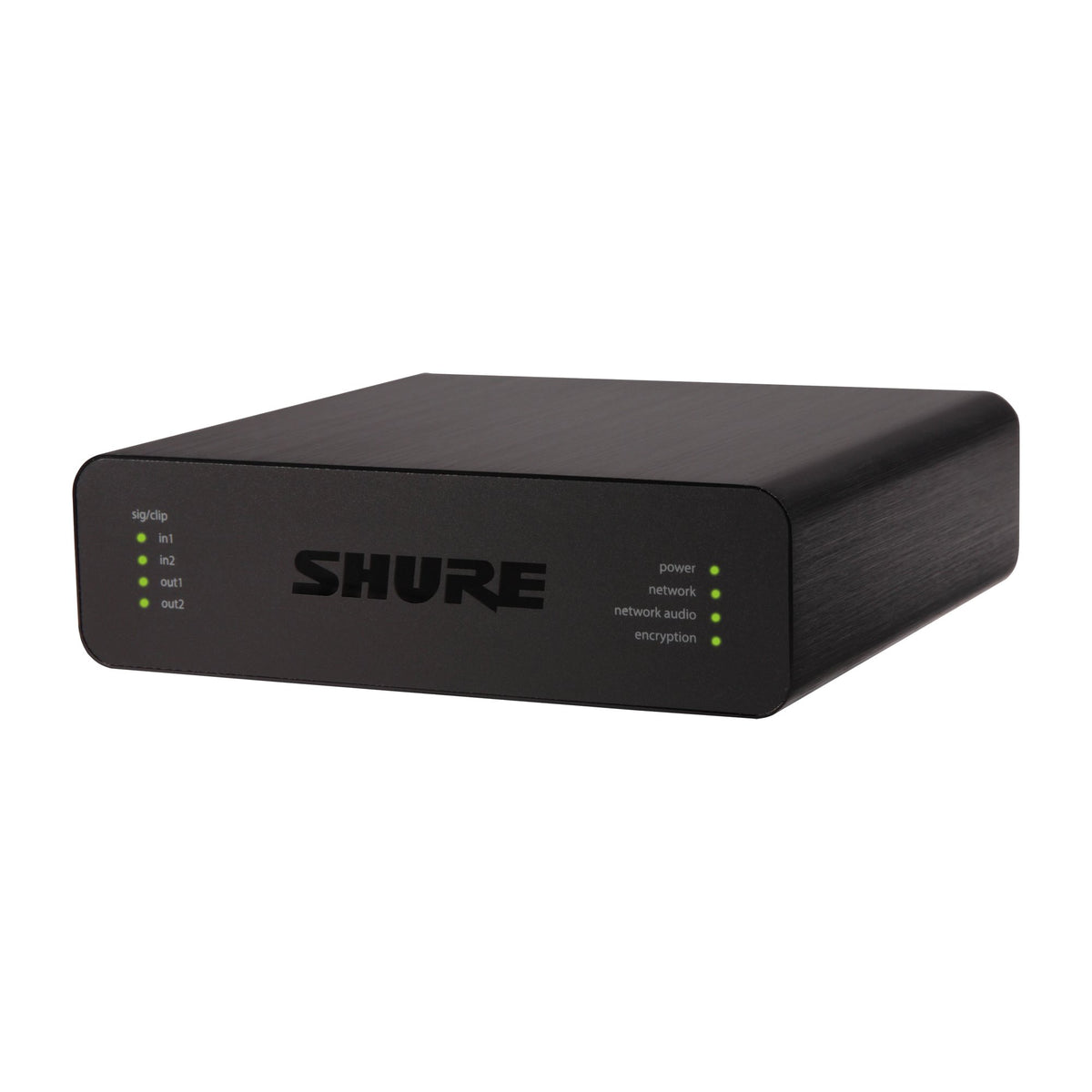 Shure ANI22-XLR-TA 2 CH IN/OUT - DANTE, 1/3 RU, XLR TAA