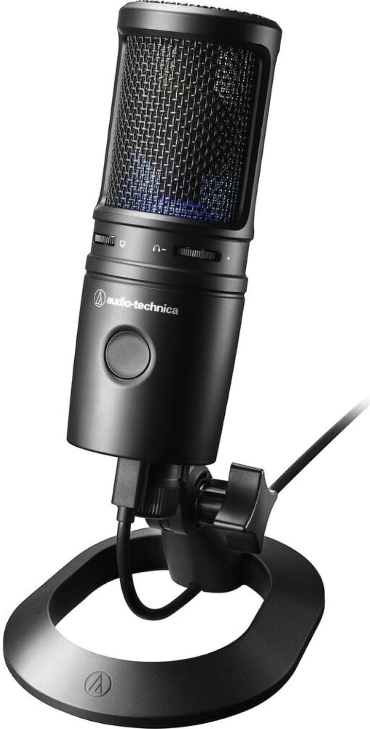 High quality Audio-technica AT2020 Microphone Cardiod Condenser Mic & Cable