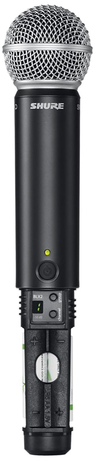 Shure BLX1288 Wireless Combo System w/ SM58 Handheld and MX153 Earset, H10 Band - PSSL ProSound and Stage Lighting