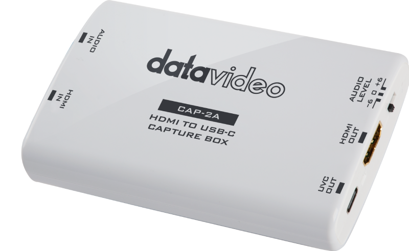 Datavideo CAP-2A HDMI to USB 3.0 capture box.