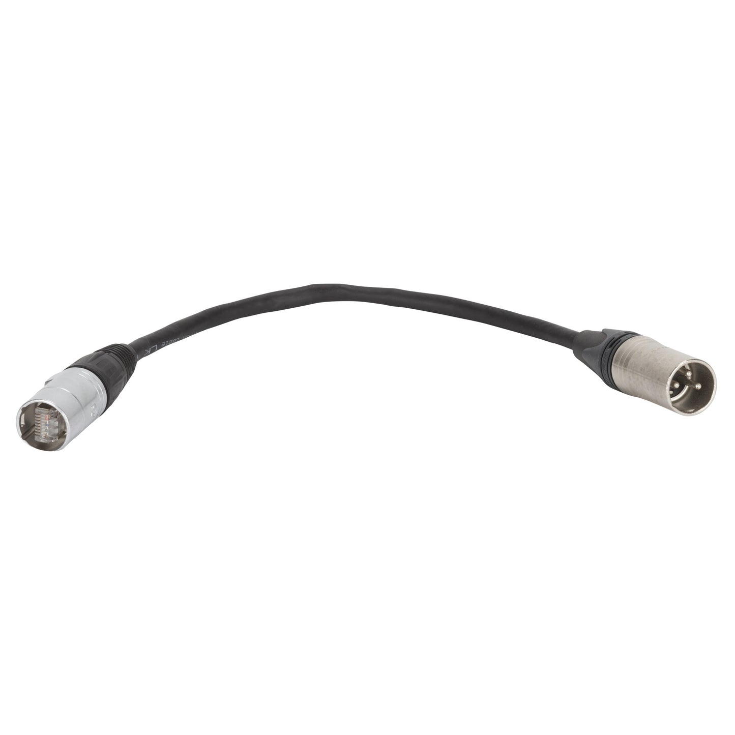 RCF CBL ETHERCON TO XLR M 0.2M To Connect XLR To RDnet RJ45