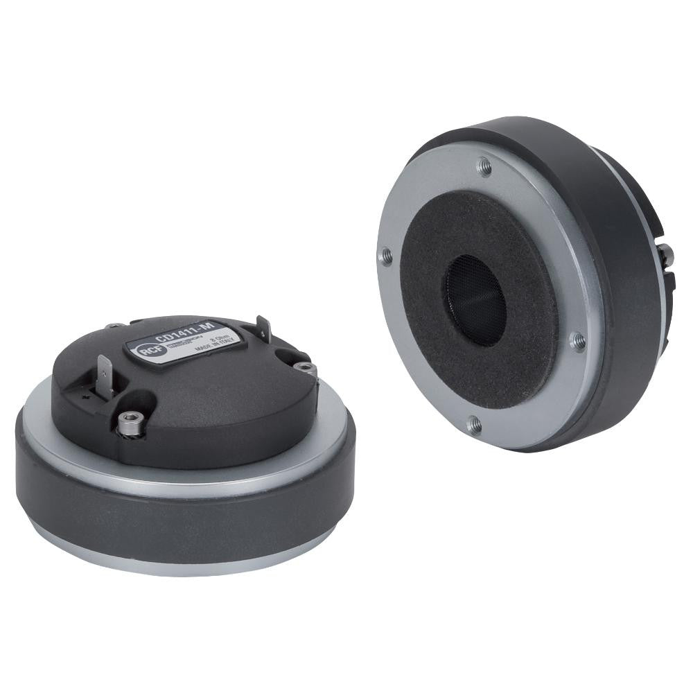 RCF CD1411-M Exit:1" 25W rms, 50W program. 108 dB, 1500-20KHz -Mylar