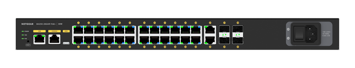Crestron CEN-SWPOE-30 30 Port PoE+ Managed Switch