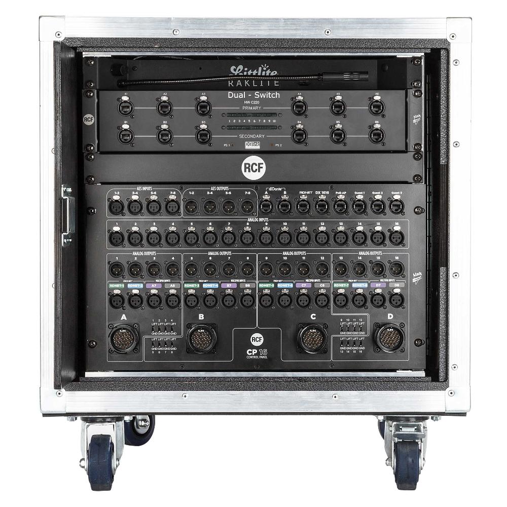 RCF CR16-ND CONTROL RACK Control Rack (Includes RDNET8 and DX-1616)