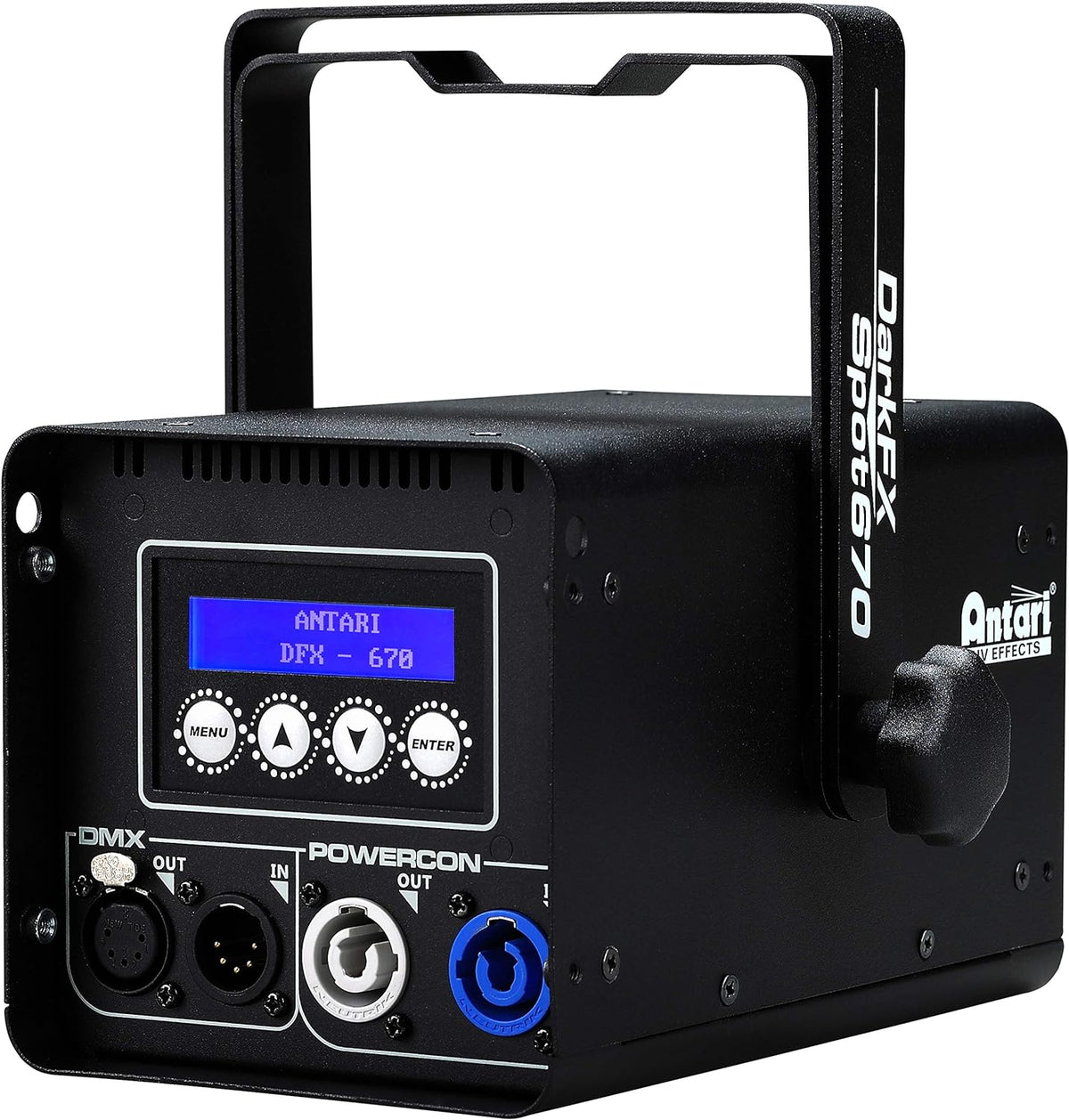 Antari DFX-S670-RDM S-670 SPOT 9 x 365nm LED UV Spot Fixture - PSSL ProSound and Stage Lighting