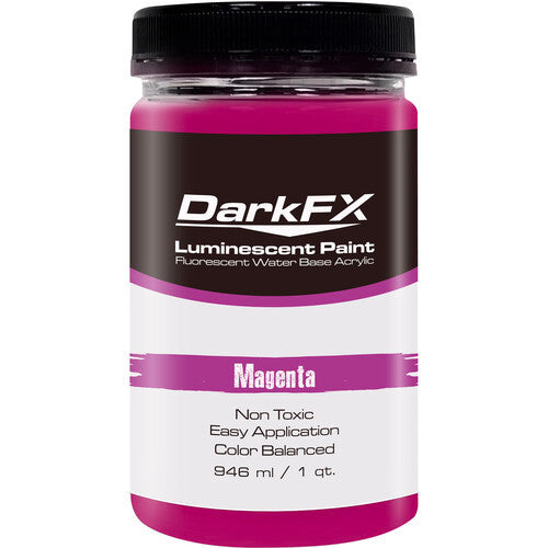 Antari DFX-VL1QT-MGT DarkFX UV Paint - Magenta - 1 Quart