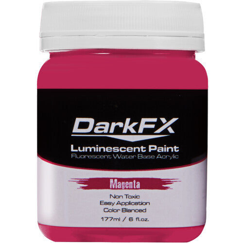 Antari DFX-VL6OZ-MGT DarkFX UV Paint - Magenta - 6 Ounce