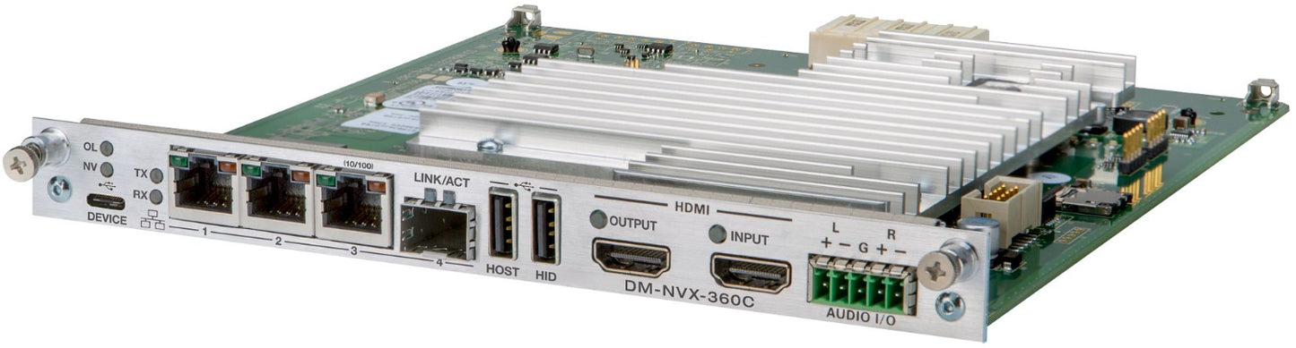 Crestron DM-NVX-360C DM NVX® 4K60 4:4:4 HDR Network AV Encoder/Decoder Card