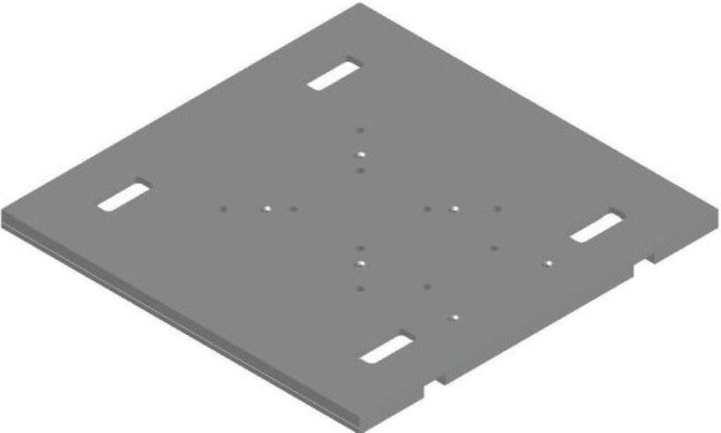 Global Truss DT-GPBASE36 Heavy Duty Raised 36-Inch Aluminum Truss Plate - PSSL ProSound and Stage Lighting