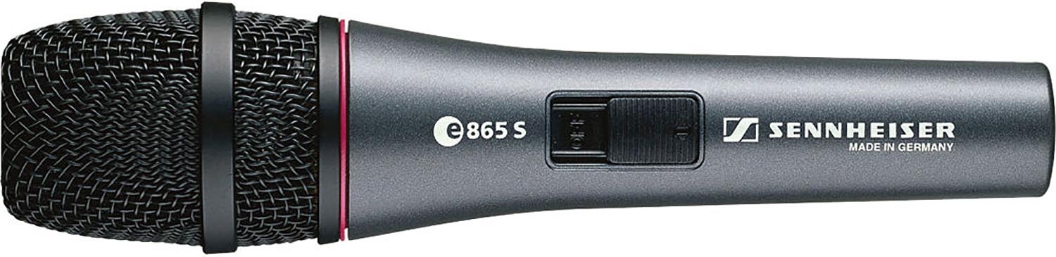 Sennheiser E865S Handheld Condenser Mic with Switch – Solotech