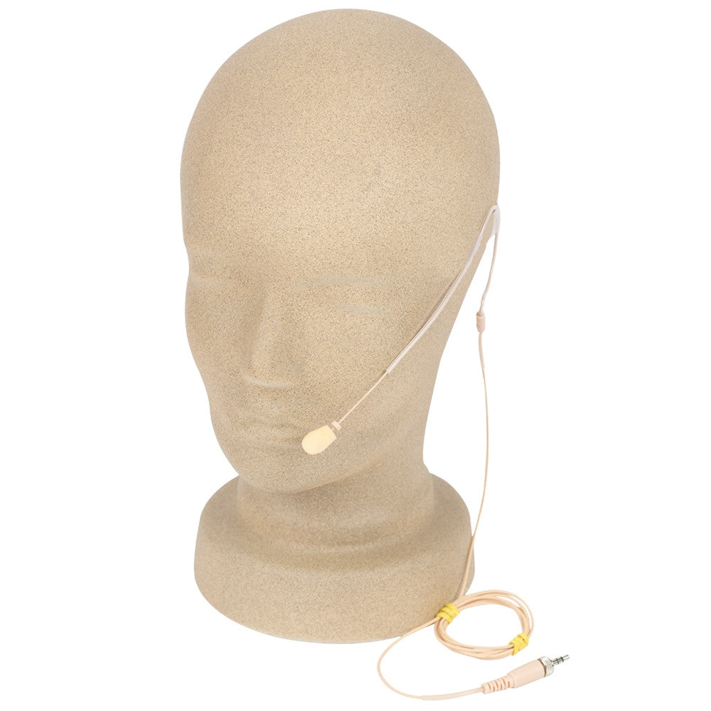 Anchor Audio EM-LINK Ultralite flesh tone mic element for use with Belt pack mic transmitter (3.5 mm plug)