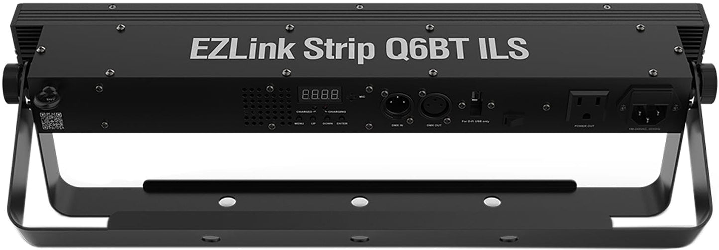 Chauvet DJ EZLINKSTRIPQ6BTILS Battery-Powered Linear Wash Bar with Bluetooth - PSSL ProSound and Stage Lighting