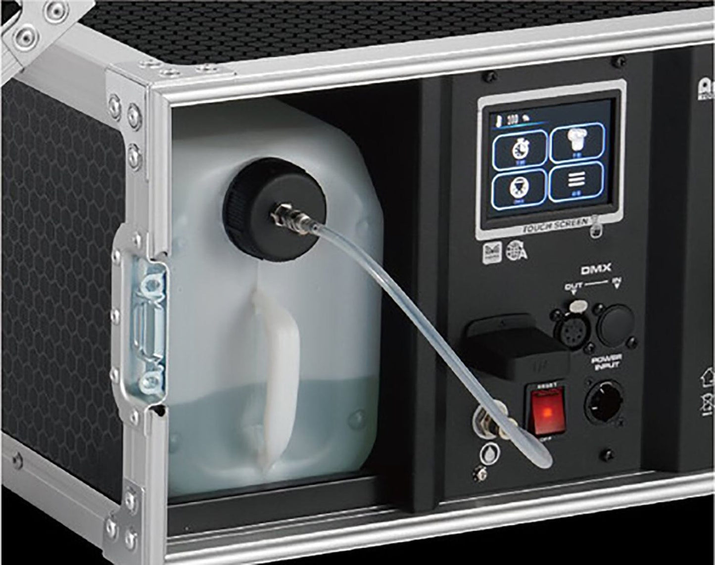 Antari F-6D Touring Grade Water Based Fazer in Road Case with Touch Screen and RDM - PSSL ProSound and Stage Lighting