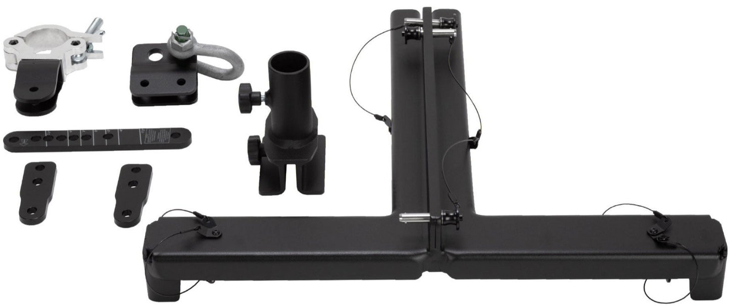 RCF FB-HDL10-LIGHT Light Flybar for Up To 6x HDL10A Speakers - Black - PSSL ProSound and Stage Lighting