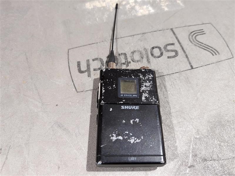 Shure UR4D J5 Dual receiver Used Package