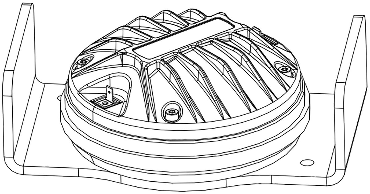 L-Acoustics G03546 Replacement Compression Driver for A15i Focus Speaker - 3 Inch - PSSL ProSound and Stage Lighting