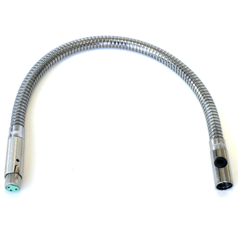 Shure G18-CN 18" Gooseneck with Attached Female XLR Connector, Chrome