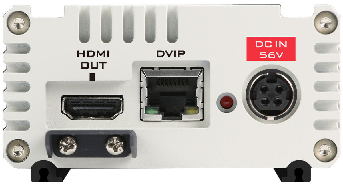 Datavideo HBT-16 4K60p HDBaseT Receiver. Comes with 56v power supply. Supports up to 100m. Works with HBT-15 HDBaseT Transmitter.