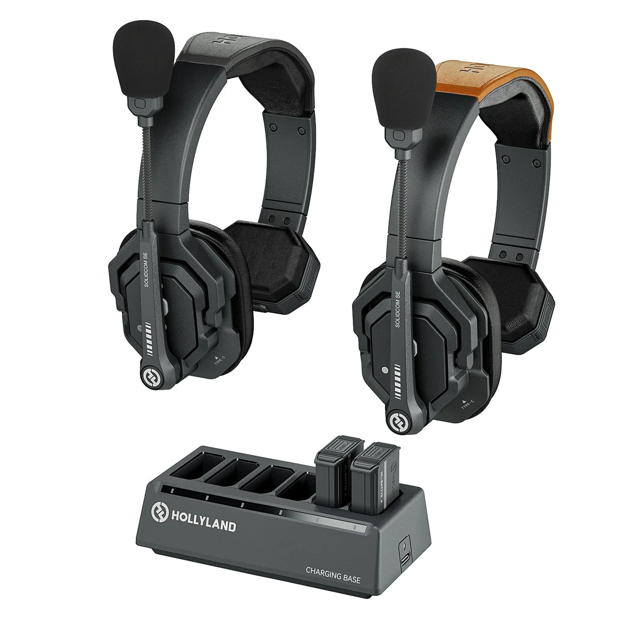 Hollyland HL-Solidcom SE - 2S 2-Person Noise Cancelling Headset Intercom (Global Version)