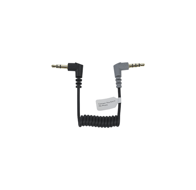 Hollyland HL-TRS02 3.5mm TRS to TRRS Patch Cable (Type-A)(When the last five digits of the receiver's S/N are greater than 02009)