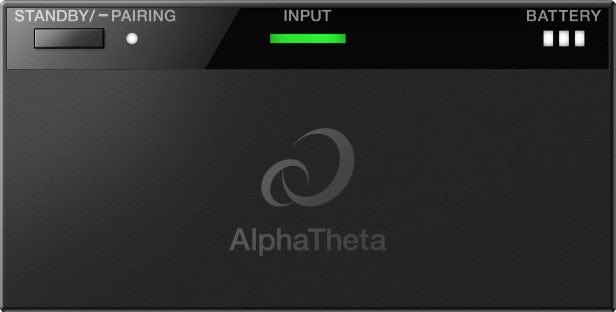 AlphaTheta HP-TX01 Transmitter for Professional Wireless DJ Headphones - Solotech