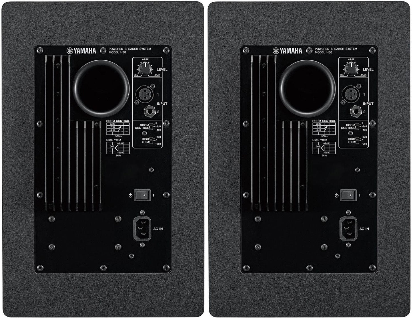 Yamaha HS8-MP Matched Pair of HS8 8 Inch Studio Monitors - PSSL ProSound and Stage Lighting