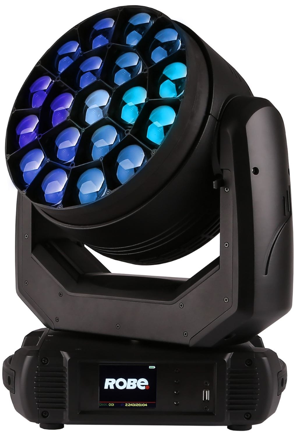 Robe iSpiider 1x 60W RGBW and 18x 40W RGBW LED IP65 WashBeam - PSSL ProSound and Stage Lighting