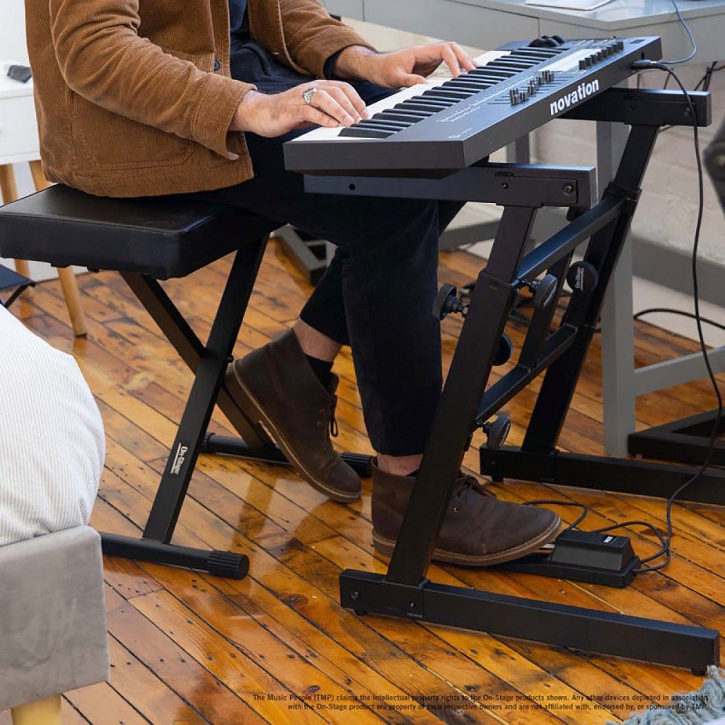 On-Stage KS7350 Folding-Z Keyboard Stand - PSSL ProSound and Stage Lighting