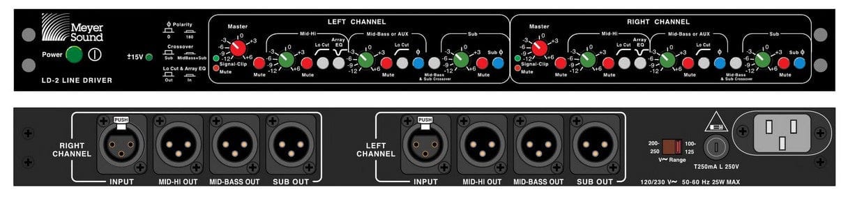 Meyer Sound LD-2 Line Driver Amplified Crossover