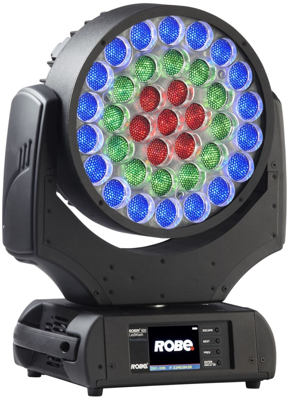 Robe LEDWash 600X 37x 15 W RGBW LED Wash - PSSL ProSound and Stage Lighting