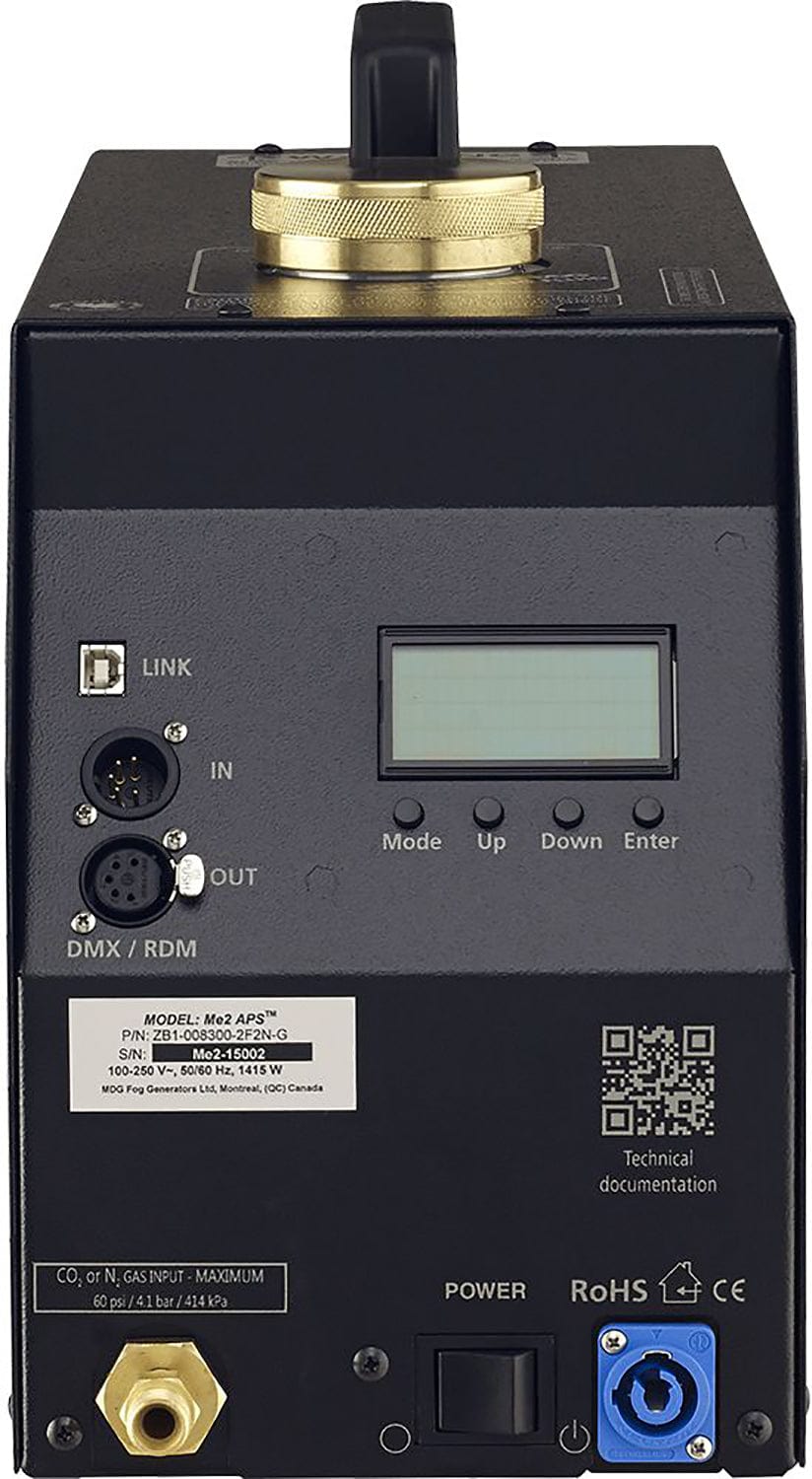 MDG Me2 Dual High Output Fog Generator - PSSL ProSound and Stage Lighting