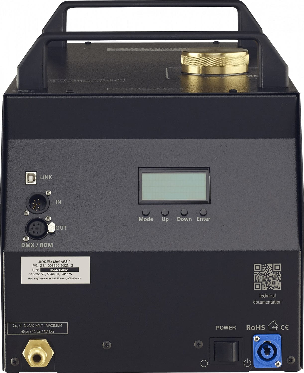 MDG Me4 Quad High Output Fog Generator - PSSL ProSound and Stage Lighting