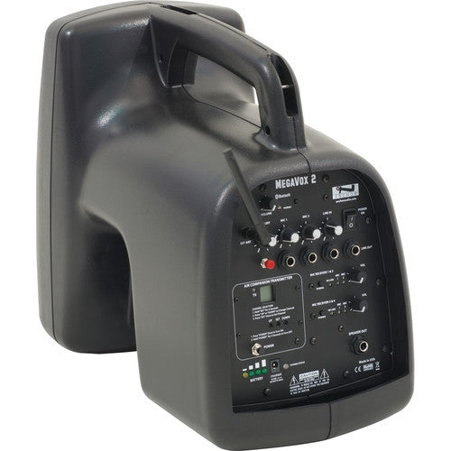 Anchor Audio MEGA2-XU4 Megavox 2 XU4, battery powered PA system, Bluetooth & Anchor-Air cablefree network transmitter & Anchor-Link 4 wireless mic capacity