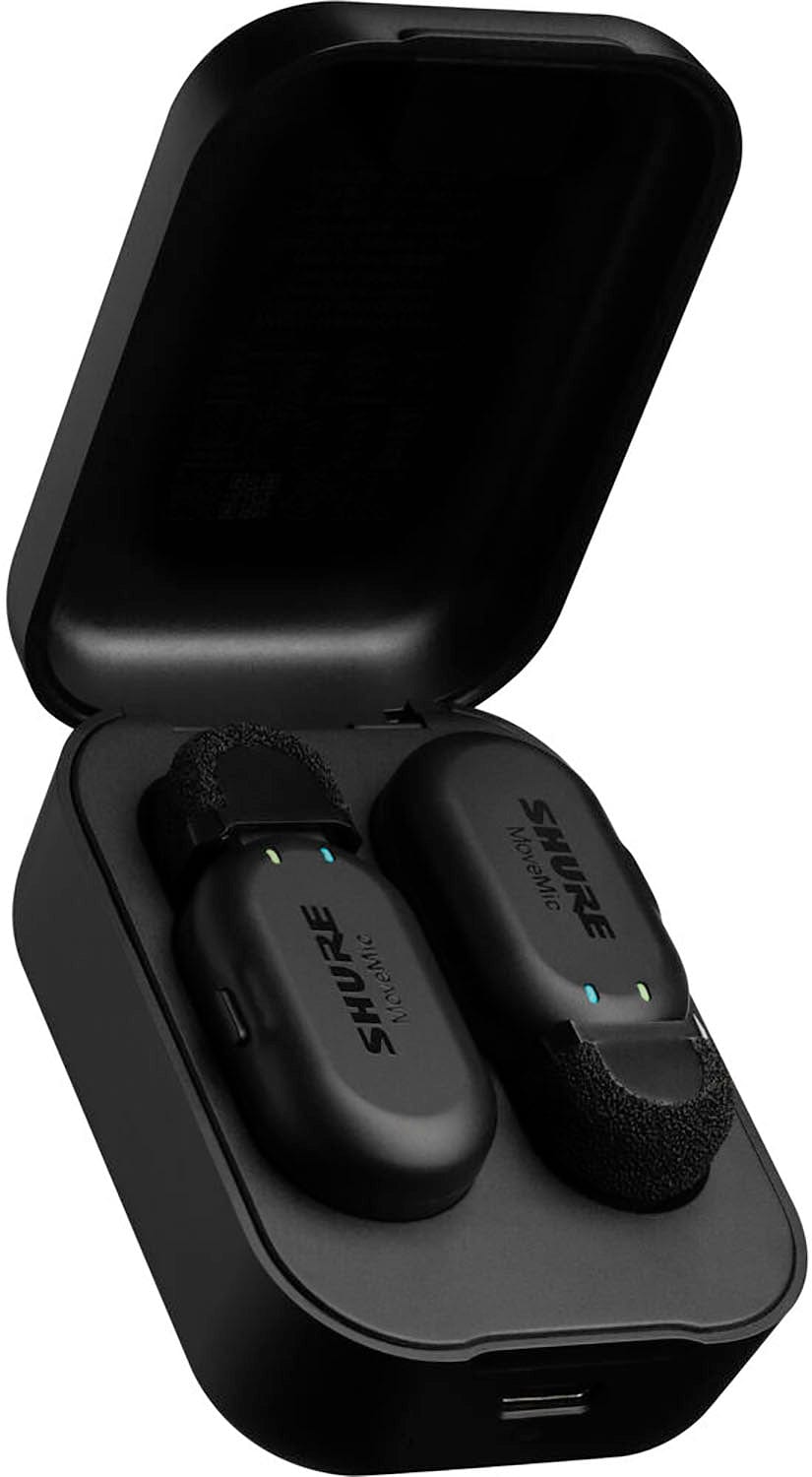 Shure MV-TWO-Z7 MoveMic Wireless Lavalier Microphone Pair for